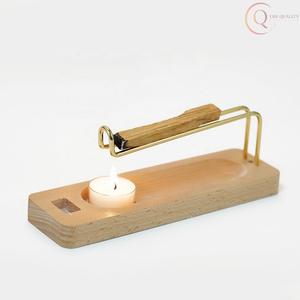 Quemador de Incienso Religioso de Madera Hecho a Mano en India para Decoración del Hogar, Recolector de Ceniza Tradicional, Natural y Duradero - Product Image 6