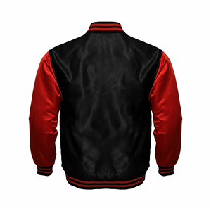 Chaqueta bomber clásica moderna para hombre con cuello levantado y tela de lona que rinde homenaje a las chaquetas y Chicago Spirit - Product Image 5