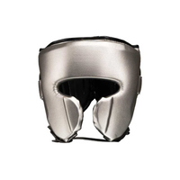 Casque de protection de boxe de haute qualité pour unisexe / Casque de protection de boxe en cuir véritable tendance