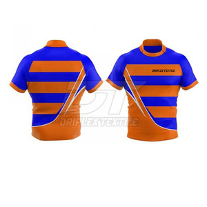Vente en gros de maillot de rugby en maille pas cher prix bas quantité minimale de commande de maillot de rugby en maille de qualité supérieure pour la vente en ligne - Product Image 5