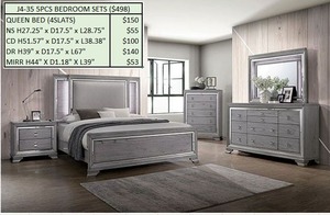NEW DEVELOPE 5 desain untuk memilih set kamar tidur seri J4 - Product Image 3
