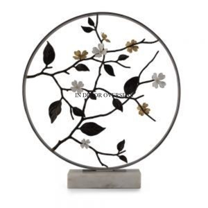 Meilleure qualité en aluminium coulé argent brillant poli Unique fantaisie concepteur accrocheur Look Sculpture maison & hôtel décor fournitures - Product Image 6