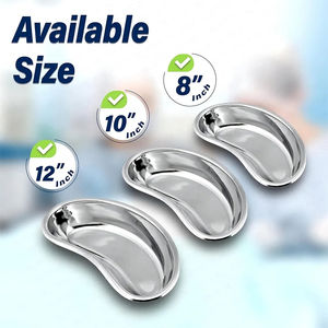 ถาดใส่อุปกรณ์ผ่าตัดไตทำจากสเตนเลสฆ่าเชื้อเครื่องมือที่จำเป็นสำหรับการผ่าตัดไตและใช้ทางการแพทย์ - Product Image 4