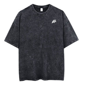 Camisetas de Hombre con Lavado Ácido de Alta Calidad Hechas en Pakistán, Camisetas de Hombre con Lavado Ácido a Precio Económico al por Mayor - Product Image 1