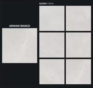 Carrara Silk 800x800มม. กระเบื้องขัดเงา80x80ซม. พอร์ซเลนกระเบื้องเซรามิกภายในห้องน้ำหรูหรา - Product Image 6