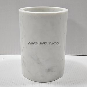 Cubo de vino de acero inoxidable duradero con asas decorativas y borde festoneado Ideal para enfriamiento de vino, champán y bebidas - Product Image 3