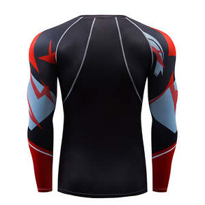 Kivotech Custom Spandex <b>Rash</b> <b>Guard</b> Long Sleeve Compression <b>Rash</b> <b>guard</b> for <b>Men</b> Sublimated Printed <b>Rash</b> <b>Guard</b> - Product Image 5