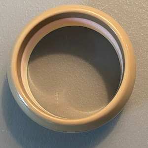 Punk Coffee Resin Bangle Chunky <b>Acrylic</b> Bracelet Retro <b>Jewelry</b> for Women - Product Image 1