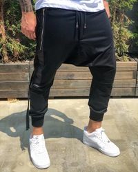 Pantalones y pantalones para hombre, ropa de chándal para correr, producto personalizado, ropa activa, ropa de entrepierna, 100% algodón - Product Image 3