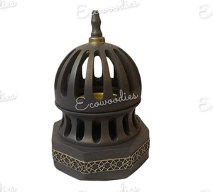 ที่ใส่ธูปไม้รูปทรงกระบอกที่วางธูปของตกแต่งบ้านทำจากไม้สไตล์วินเทจไม่เหมือนใคร - Product Image 3