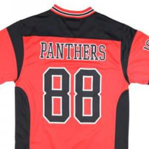 Panthères maillot de sport rouge noir équipe Logo personnalisé vêtements de sport Fan Gear unisexe en vrac Performance chemise tricoté grande taille - Product Image 6