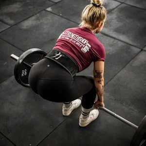 Powerlifting Fitness <b>Belt</b> with Heavy Duty Lever Gym <b>Squat</b> Waist Trainer <b>Belt</b> with Buckle Style Heavy Leather for Weightlifters - Product Image 4