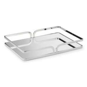 Plateau de service polyvalent en acier inoxydable alliant durabilité et sophistication pour une utilisation quotidienne et des événements spéciaux - Product Image 6