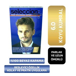 Seleccion <b>Men</b> <b>Hair</b> Beard <b>Dye</b> Cream Set Full <b>Grey</b> White Coverage with Natural Oils - Product Image 6