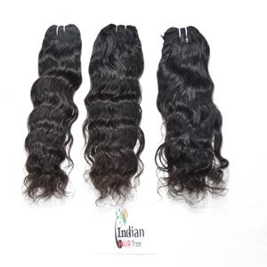 ผมแท้จากอินเดีย 100% แบบเวอร์จิ้น สำหรับต่อผม แบบเวฟธรรมชาติ สีธรรมชาติ  ขายส่งจากโรงงานโดยตรง - Product Image 3