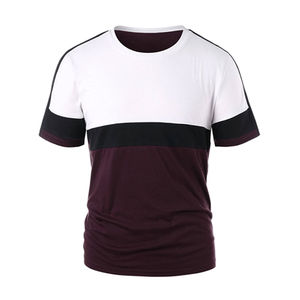 Precio al por mayor de alta calidad 100% algodón transpirable camiseta calle hombres Casual Tops hombres moda calle ropa - Product Image 2