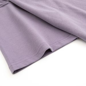 Fashion Heavy Cotton <b>Mock</b> <b>Neck</b> <b>Top</b> T Shirt Puff Printed Tee T Shirt for Wholesale - Product Image 4