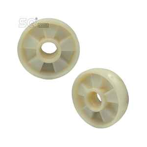 SQ <span class=keywords><strong>Castor</strong></span> 8070 8075 8080 8090 Weiße Nylon-Paletten-LKW-Wagenheber mit 6204-Kugellagern - Product Image 4