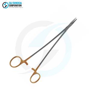 Porte-aiguille Debakey en acier inoxydable, instrument chirurgical pour la suture de précision en chirurgie cardiovasculaire et générale - Product Image 2