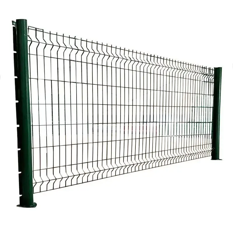 Nhà vườn V nếp gấp hàn dây lưới hàng rào 3D dây kim loại hàng rào Bảng điều khiển mạ kẽm dây thép lưới tấm