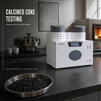 Analyseur d'humidité du charbon de laboratoire ASTM D5142 GB/T 212, instrument d'analyse proximale TGA pour le test des volatiles, de la cendre et des combustibles solides ( coke, biomasse)