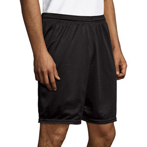 Pantalones cortos de baloncesto deportivos de secado rápido para hombre de alta calidad, logotipo personalizado y colores, cierre de cordón de cintura media, estilo callejero - Product Image 1