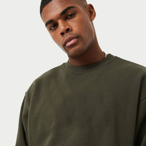 Unisex OEM de alta calidad de peso pesado de algodón de cuello redondo sudadera logotipo personalizado 3D impreso temporada de invierno transpirable OEM personalizado - Product Image 4