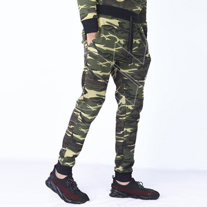 ผู้ชายกีฬาผ้าฝ้ายแฟชั่นที่กําหนดเองขายร้อน Camo Jogger วิ่งกีฬากางเกงเหงื่อสบายๆ - Product Image 6