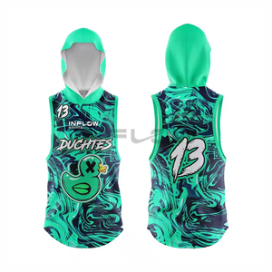 Maillot de football de style américain 7v7, vente en gros, OEM, polyester, élasthanne, uniforme de football personnalisé sublimé, ensemble 7 contre 7 - Product Image 6