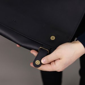 Sac à ordinateur portable vintage en cuir véritable pour homme de haute qualité, imperméable, pour les voyages d'affaires, en matériau PC, personnalisable, LLB-0160 - Product Image 2