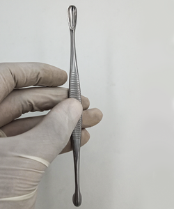 Curetas óseas y cucharas óseas Volkmann, cortadores de tejido óseo de doble punta, instrumentos ortopédicos de acero inoxidable, instrumentos quirúrgicos - Product Image 1