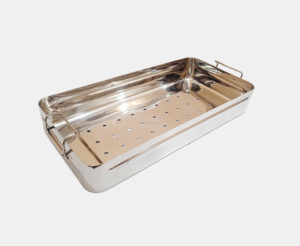 Caja de Almacenamiento de Acero Inoxidable Autoclavable de la Mejor Calidad para Instrumentos Quirúrgicos Dentales, Esterilización Manual, Certificación CE, Hospital - Product Image 1