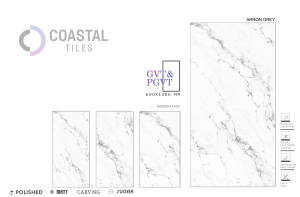 Carrelages de sol en porcelaine pour projets d'intérieur de villas modernes-Antidérapant haute durabilité 600x1200mm Blanc - Product Image 2