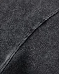 Sweats à capuche en coton haute pour hommes avec impression décolorée au soleil Logo personnalisé lourd et surdimensionné Sweat-shirt à capuche 100% coton délavé - Product Image 5