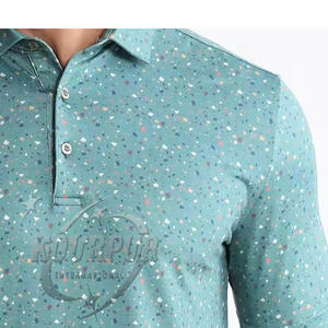 Temporada de verano de alta calidad Sólido 100% Algodón Transpirable Secado rápido Formal para camisa para hombres en tela de punto a precio mayorista - Product Image 3