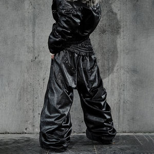 <b>Wholesale</b> Acid Wash <b>Sweatpants</b> High Quality Men's <b>Sweatpants</b> With Pockets Custom Logo Sweat Pants for Men - Product Image 4