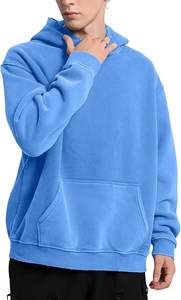 2025 Vintage otoño Streetwear hombres Casual Sudadera con capucha de gran tamaño suéter pesado 100% algodón sudadera con diseño de cremallera - Product Image 6