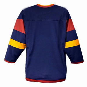 เสื้อเจอร์ซีย์เล่นฮ็อกกี้น้ำแข็งพิมพ์ลายพิมพ์โลโก้เสื้อเจอร์ซี่คอวีออกแบบได้ตามต้องการ - Product Image 2