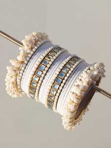 Ensemble de bijoux traditionnels pour femmes, style vintage, accessoires de mode, bracelets churian, tailles et couleurs personnalisées - Product Image 5