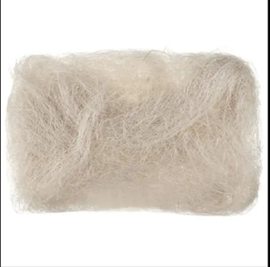 Extensions de cheveux en fibres de sisal blanches de haute qualité 100% - Unisexe - Meilleur prix - Livraison rapide - En stock - En vente - Product Image 2