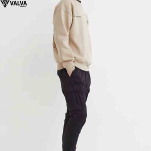 Nouveaux Sweat-shirts d'Hiver pour Hommes avec Logo Personnalisé - Motif Uni Tissu Polaire de Haute Qualité Respirant Vêtements Casual - Product Image 4