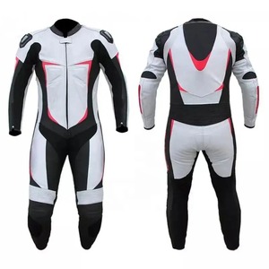 Traje de Motociclismo de Dos Piezas para Hombre, Chaqueta Deportiva, Talla Grande, Impermeable, Cortavientos, Transpirable, de Cuero - Product Image 6