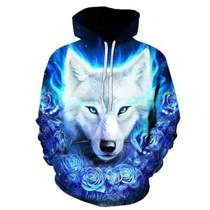 Sweat à capuche surdimensionné en gros de haute qualité Street Wear vêtements de mode pour hommes saison d'hiver col à capuche pour sublimation - Product Image 4