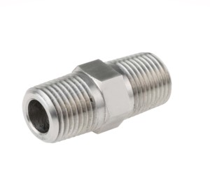 Raccord hexagonal en acier inoxydable 316 de qualité supérieure, 3/4 pouce, avec filetage mâle NPT, haute pression pour les traitements de l'eau - Product Image 1