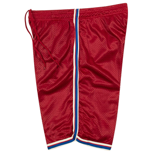 Pantalones cortos de baloncesto de sublimación de malla suave, cómodos, personalizados, decentes, OEM, pantalones cortos de natación estampados para hombre, para correr - Product Image 2