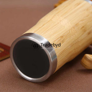 Taza de madera clásica artesanal, revestimiento anticorrosión, reutilizable, respetuoso con el medio ambiente, para decoración del hogar, cafetería, regalo-Tradebyd - Product Image 4