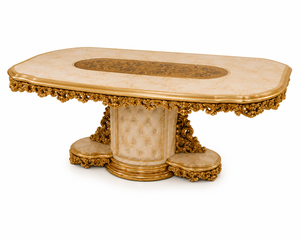 Colección de Muebles de Comedor de Lujo Estilo Versalles, Juego de Comedor Versalles de Diseño de Lujo Hecho a Mano en Madera de Teca Sólida - Product Image 5