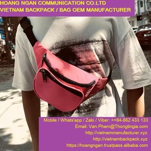 Mode unisexe de haute qualité nouveau haut Vietnam OEM sac de taille 100% polyester usine taille personnalisée sac de taille - Product Image 4