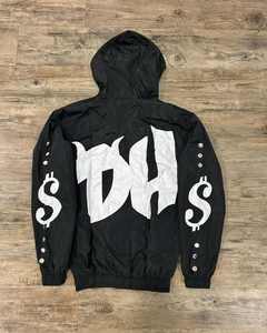 Veste coupe-vent légère et chaude pour hommes avec fermeture à glissière à motif solide pour la saison d'automne - Product Image 2