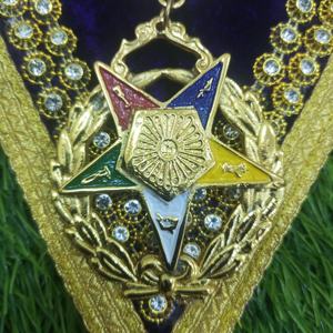 COLLAR CADENA MASONIC REGALIA GRAND PATRON CON JOYA - Product Image 4